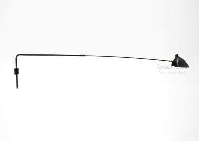 Serge Mouille 1 Long Arm Rotating Sconce