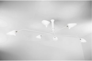 Serge Mouille Ceiling Lamp - 6 Arms