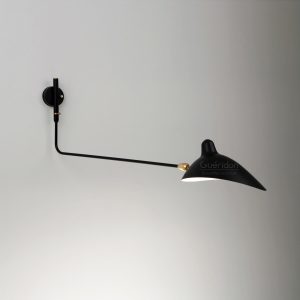 Serge Mouille Rotating Sconce - 1 Arm
