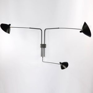 Serge Mouille Rotating Sconce - 3 Arms