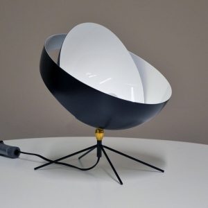 Serge Mouille Saturn Desk Lamp in Black 3